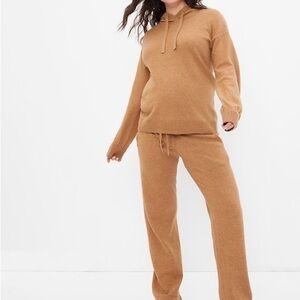 SET, Gap CashSoft Camel Hoodie (M) Pants (S)
